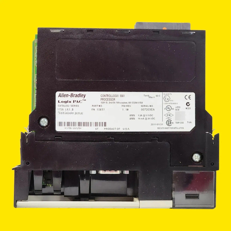 Allen Bradley 1756-l61 Procesador Cpu Controllogix Plc