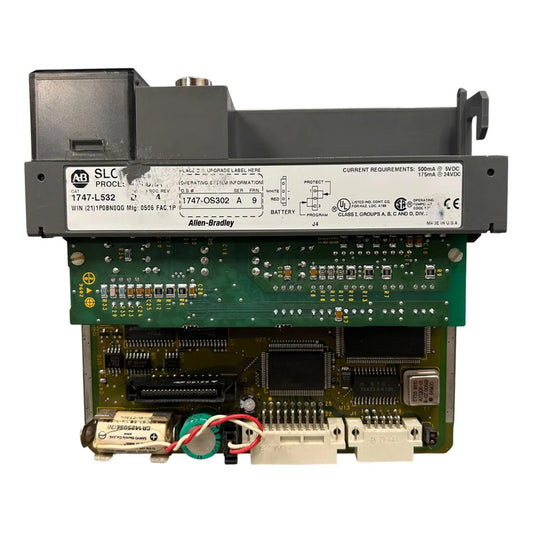 Allen Bradley 5/03 Slc 500 1747-l532 Cpu Procesador Plc