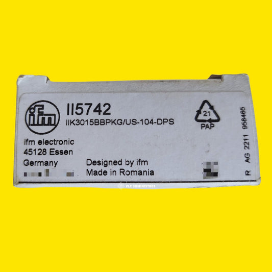 Ifm Efector Ii5742 Sensor Inductivo M30 Pnp 10-36 Vdc