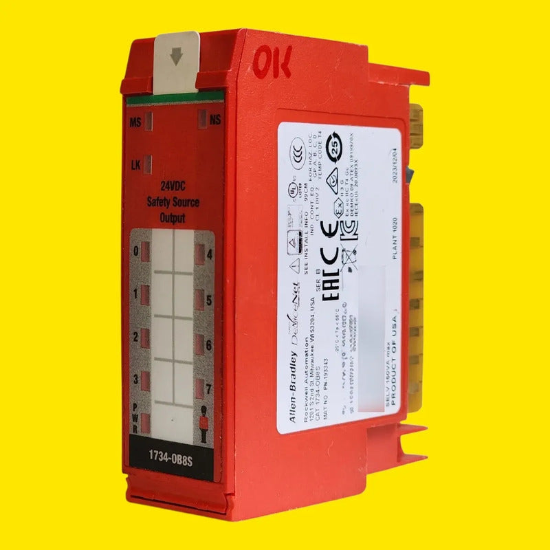 Allen-bradley 1734-ob8s Módulo 8 Salidas Seguridad 24vdc