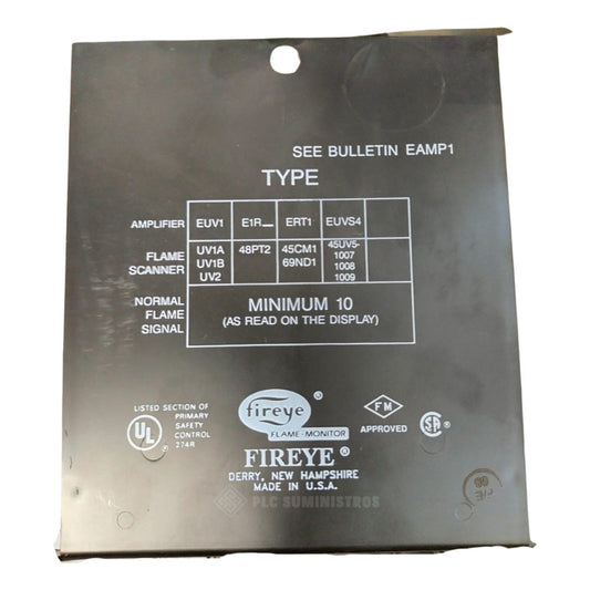 Fireye Euv1 Modulo Amplificador De Llama Ultravioleta