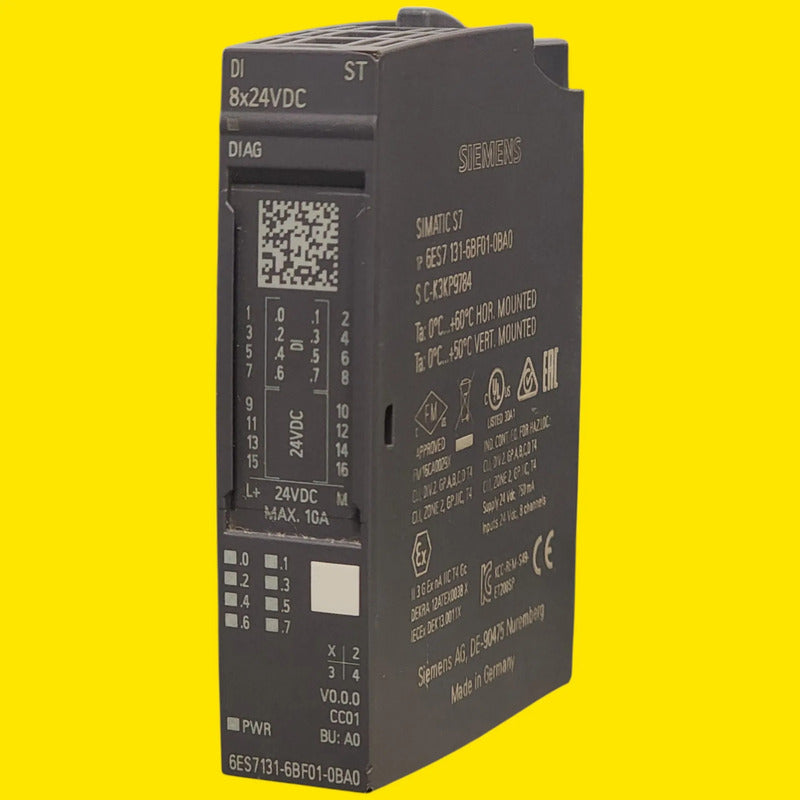 Siemens 6es7131-6bf01-0ba0 Módulo 8 Entradas 24 Vcc