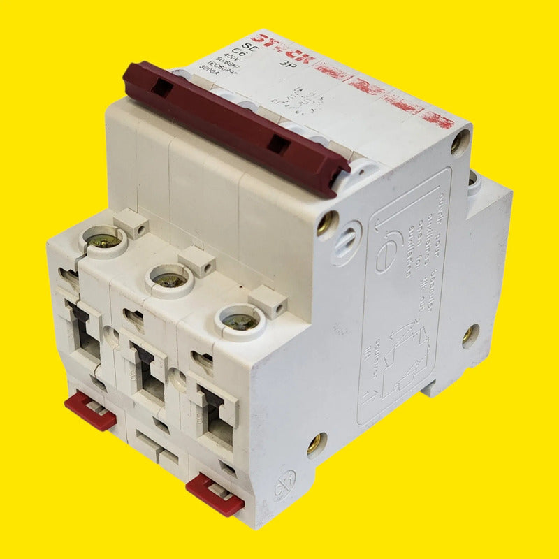 Steck Sd-63c06 Interruptor Termomagnético Tripolar