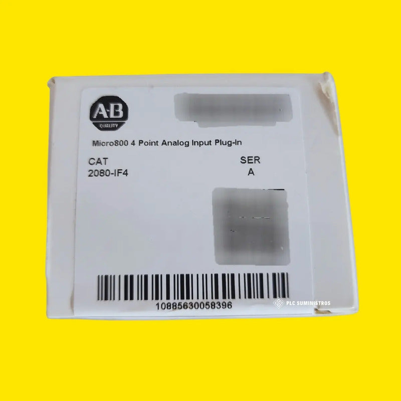 Allen-bradley 2080-if4 4 Point Analog Input Plug-in