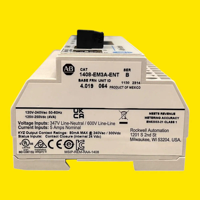 Allen Bradley 1408-em3a-ent Powermonitor 1000