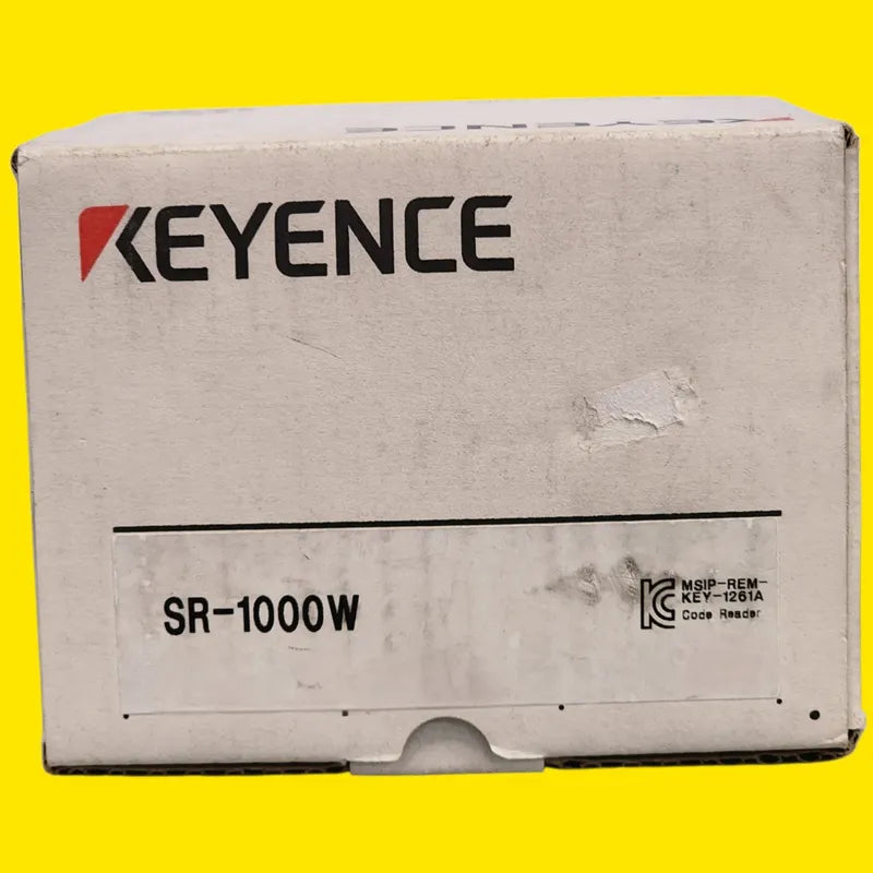 Keyence Sr-1000w Lector De Códigos Industrial Negro Cable De Alimentación Y E/s I/o