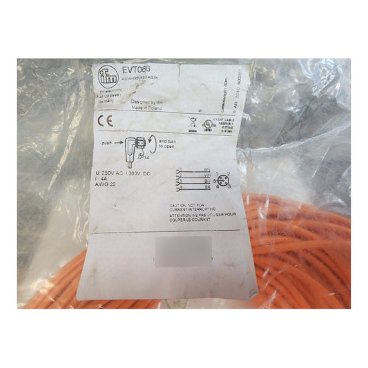 Ifm Evt066 Conector Acodado