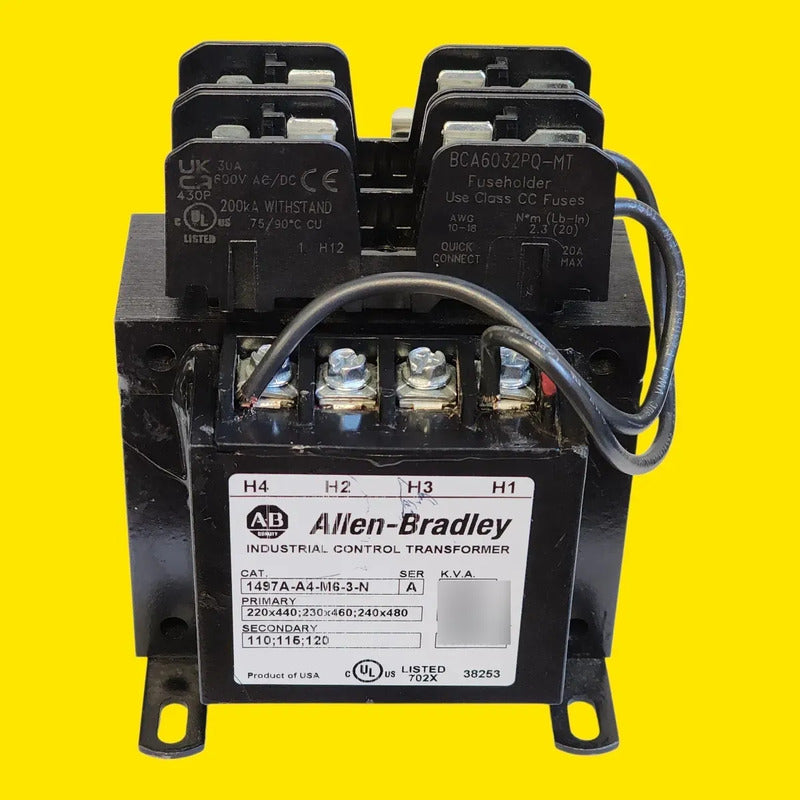 Allen-bradley 1497a-a4-m6-3-n Transformador Control Negro