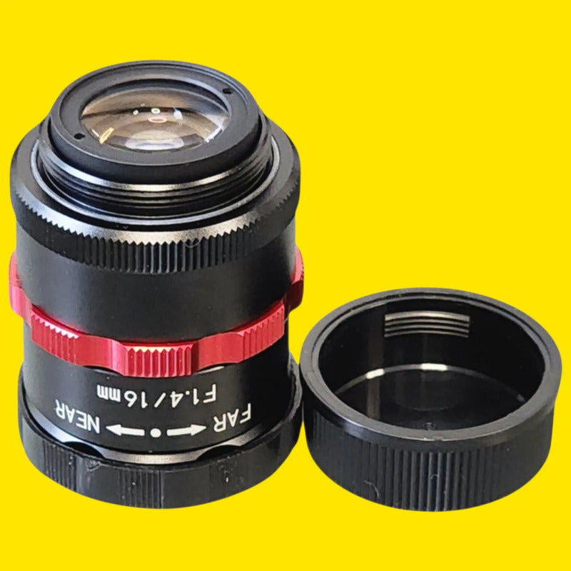 Keyence Ca-lh16p Lente De Alta Resolución C-mount Negro