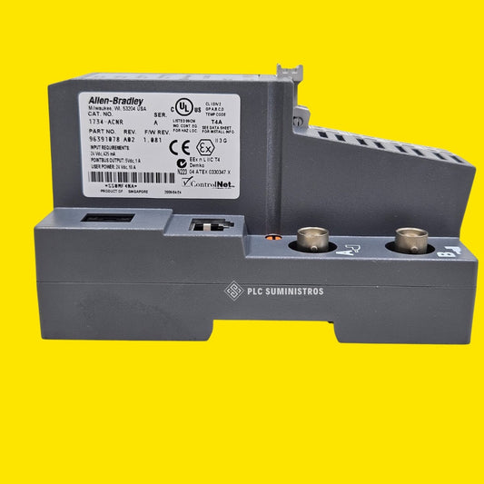 Allen Bradley 1734-acnr  Point I/o 24vdc Controlnet Adapter