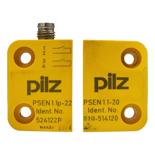 Sensor Seguridad Pilz Psen 1.1p-22 504222 8mm Amarillo