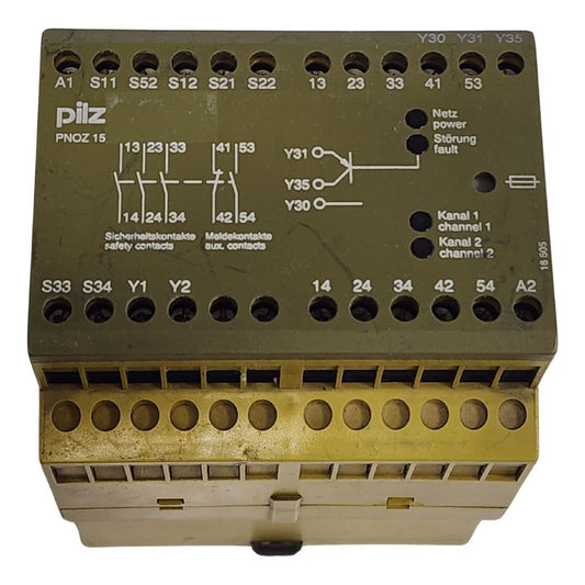 Pilz Pnoz 15 3s/1o 1s Rele De Seguridad 774050