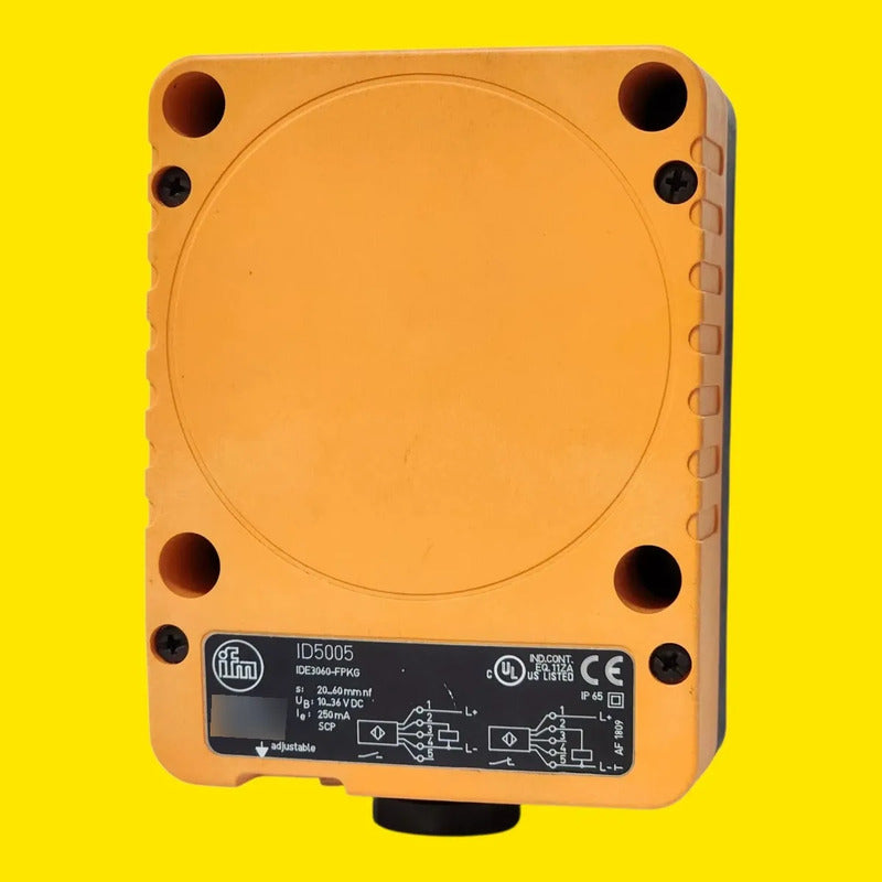 Ifm Id5005 Sensor Inductivo Pnp 60mm 10-36vdc Ip65