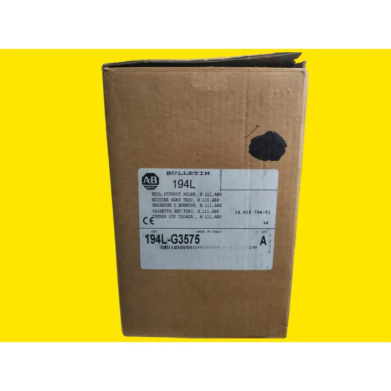 Allen-bradley 194l-g3575 Interruptor De Control Y Carga Blanco