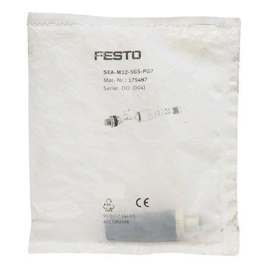 Cable Festo Sea-m12-5gs-pg7 175487 Sensor M12 5 Pines