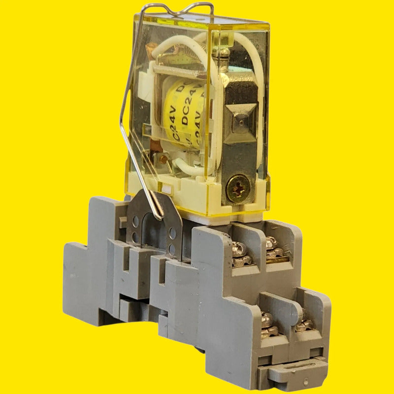 Idec Ry2s-u Y Base Sy2s-05 Relé Enchufable