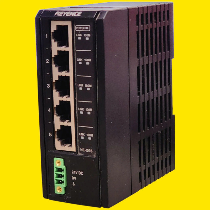 Keyence Ne-q05 Conmutador Ethernet 5 Puertos