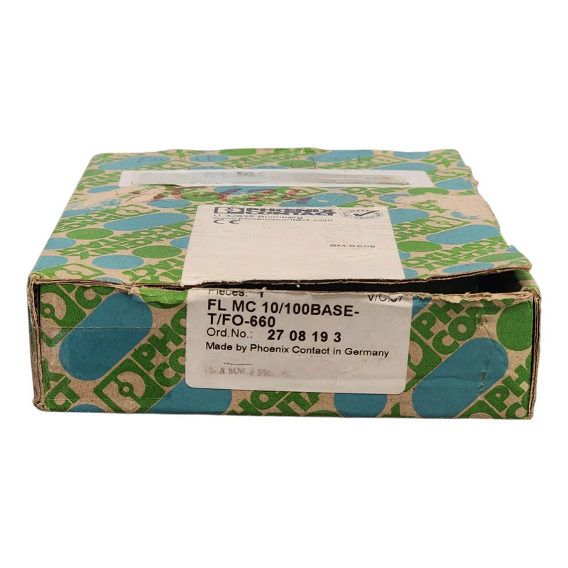Phoenix Contact Fl Mc 10/100base-t/fo-660 2708193convertidor