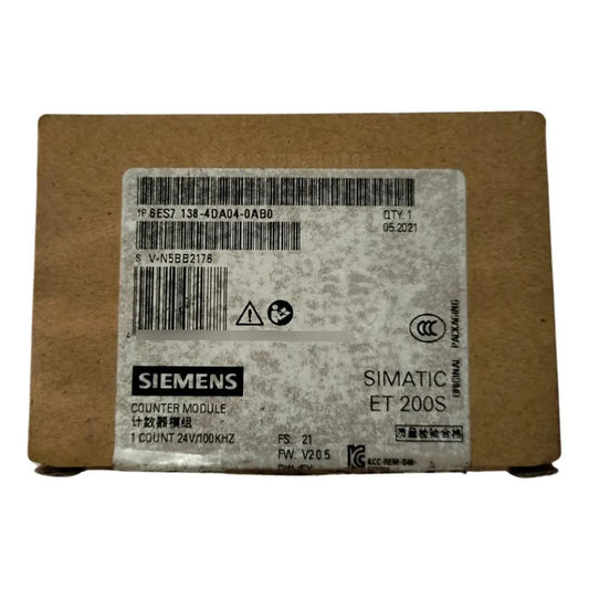 Siemens Siematic 6es7138-4dd01-0ab0 Et 200s Counter Module