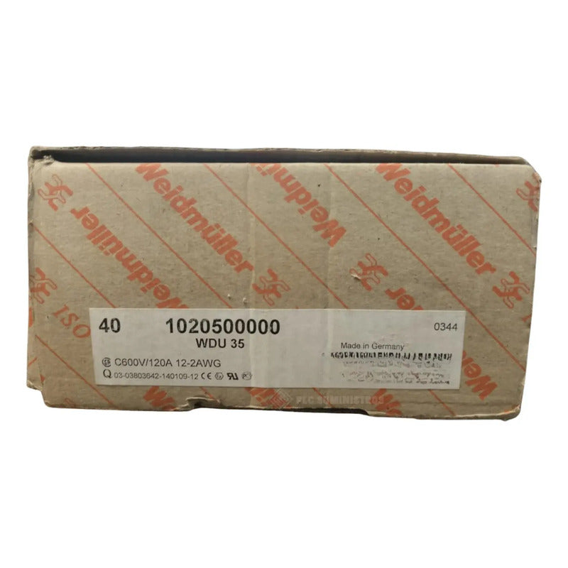 Weidmuller 1020500000 Bloque De Terminales