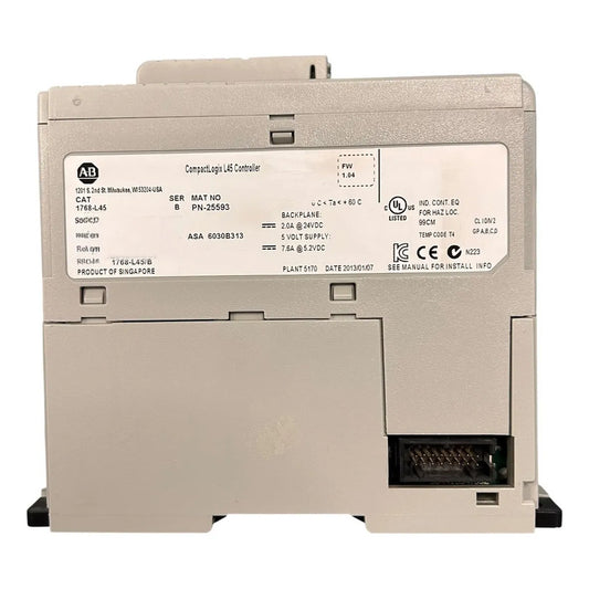 Allen-bradley 1768-l45 Controlador Plc Compactlogix