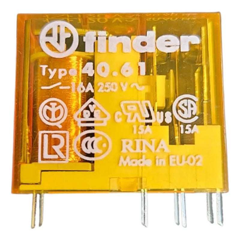 Finder 40.61 Relevador 8 Pines 120v