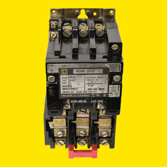 Square D 8536 Sc03 Contactor Magnético 3 Polos Industrial