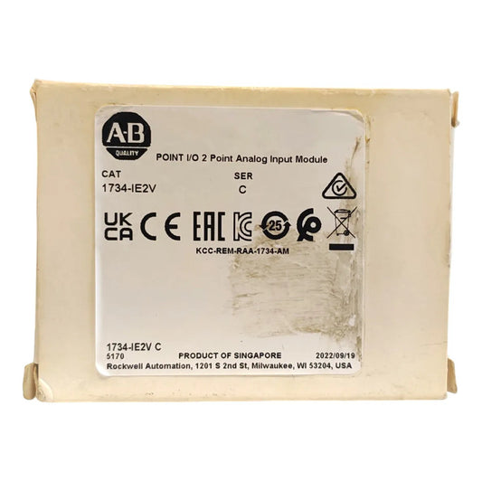 Allen-bradley 1734-ie2v Módulo Entradas Voltaje 0-10v