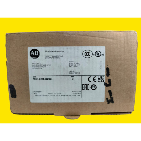 Allen-bradley 100s-c23ej32bc Contactor De Seguridad