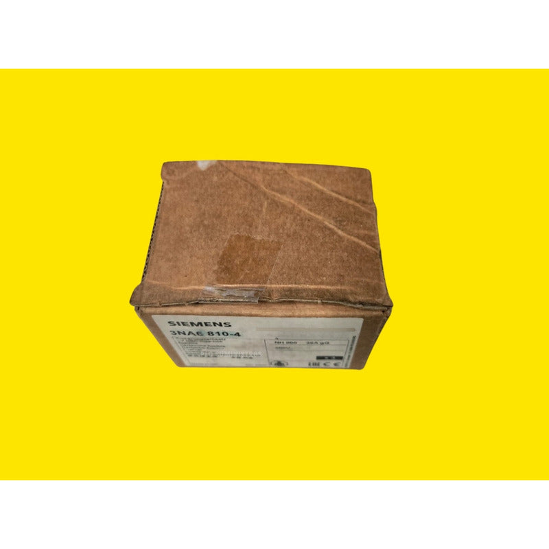 Siemens 3na6 810-4 Cartucho De Fusible