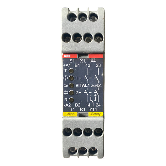 Abb 2tla020052r1000 Vital 1 Controlador De Seguridad Usado -