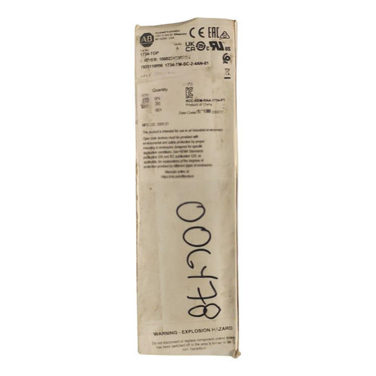 Allen-bradley 1734-top Base De Terminales Point I/o