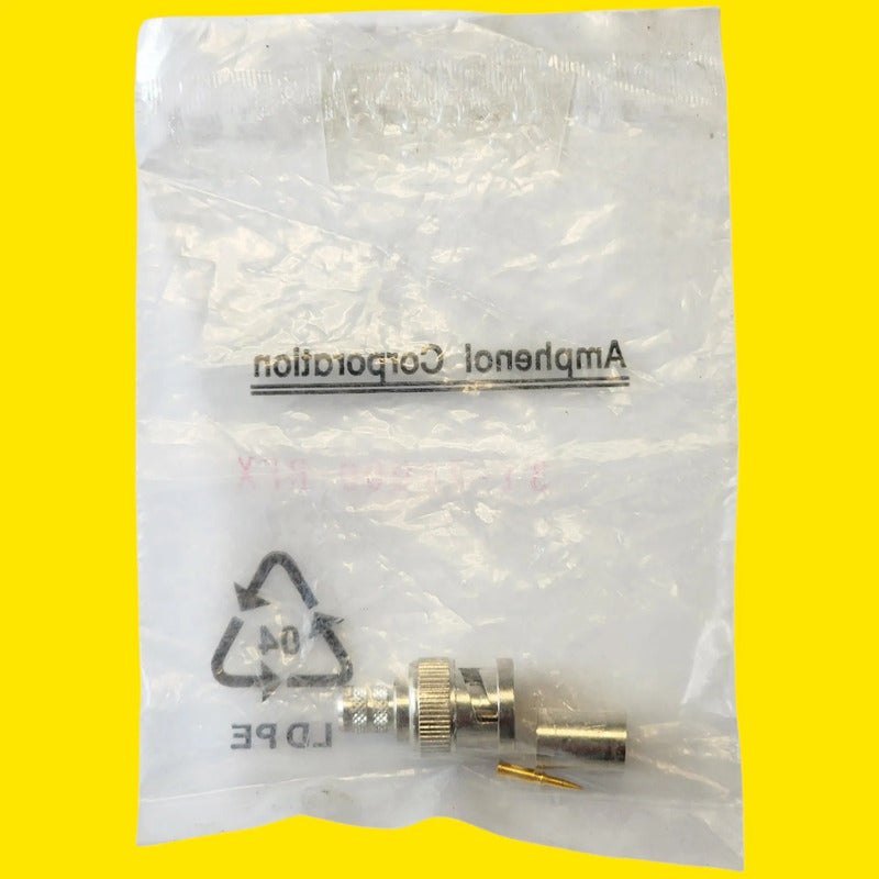 Amphenol Corporation 31-71000-rfx Conector Bnc Hembra Plateado