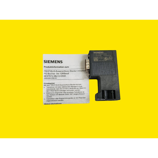 Siemens 6es7972-0ba12-0xa0 Busconnector