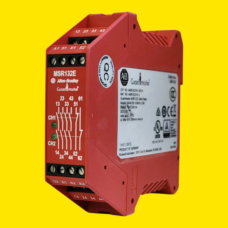 Allen-bradley 440r-e23191 Guardmaster Msr132e Relay Con Caja