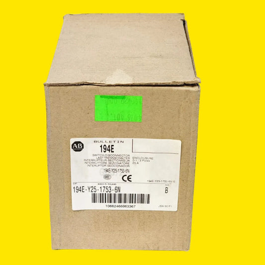 Interruptor De Desconexión Allen-bradley 194e-y25-1753-6n
