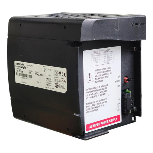 Allen-bradley 1756-pa72 Fuente De Poder Controllogix Sin Tapa
