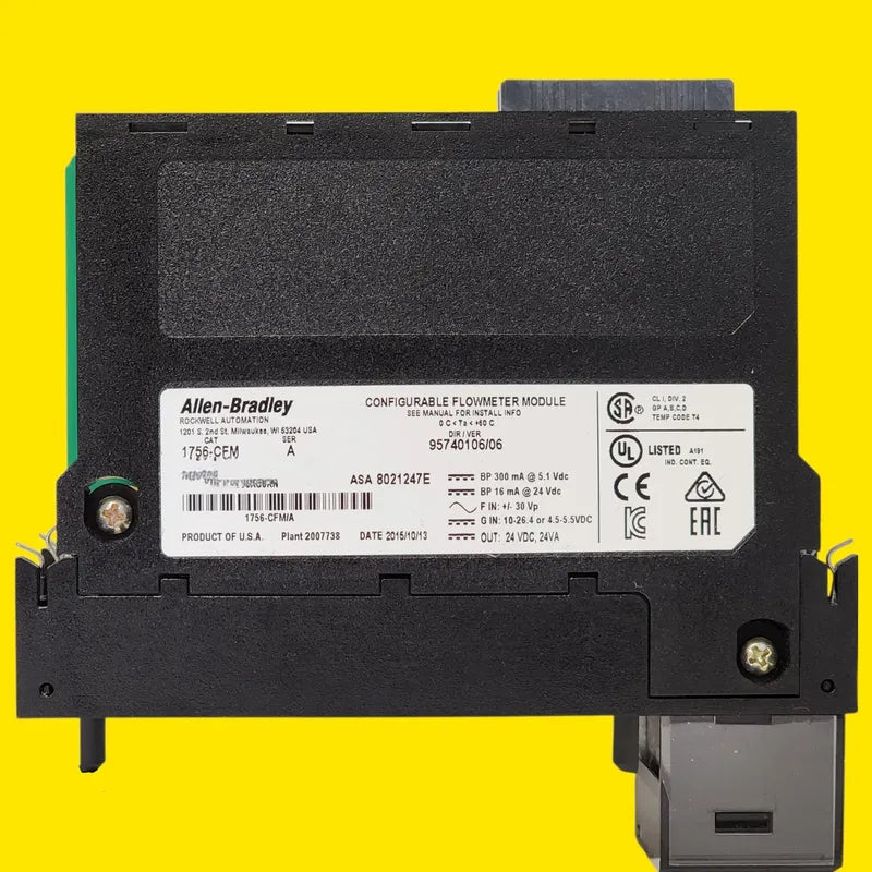 Allen-bradley 1756-cfm Modulo Medidor De Flujo Controllogix
