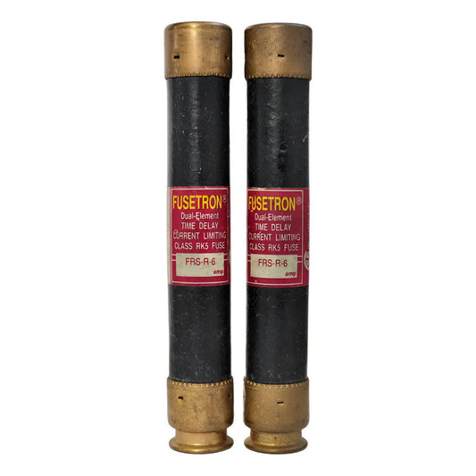 Bussmann Frs-r-6 Fusible Rápido 6a 250v Ac  (2 Piezas)