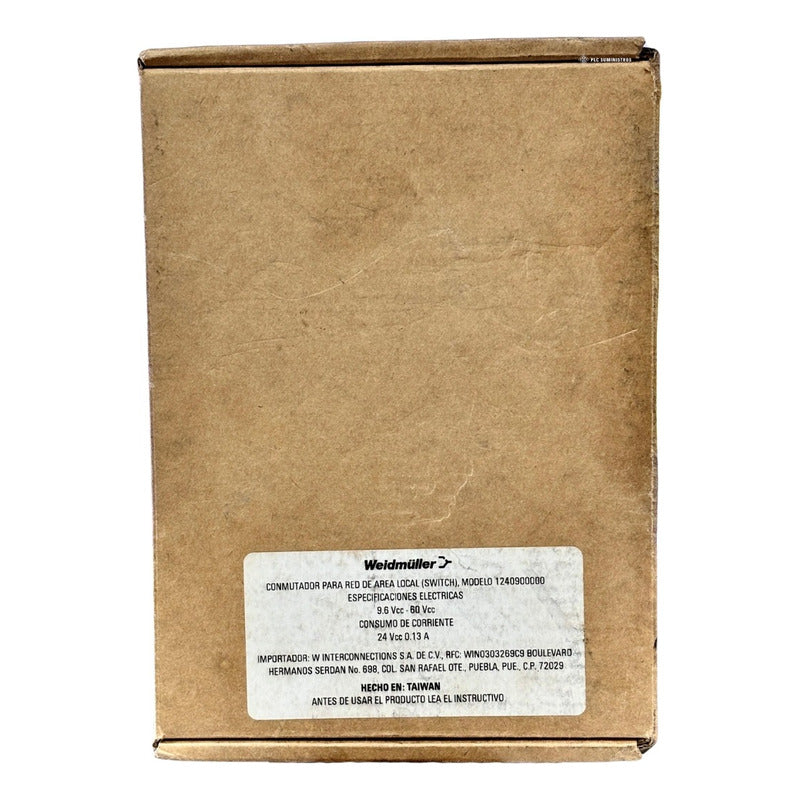 Weidmuller Ie-sw-bl08-8tx Conmutador Para Red
