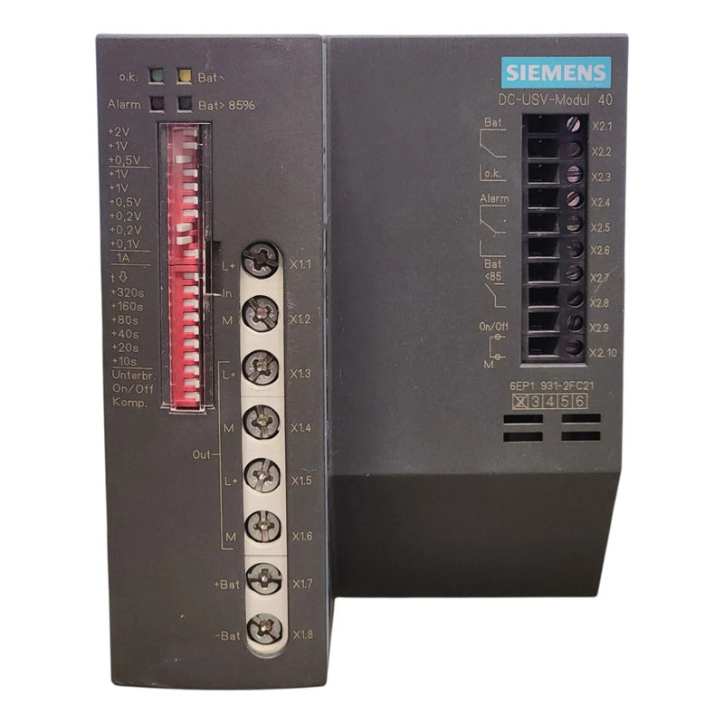 Siemens 6ep1931-2fc21 Módulo De Batería Sitop