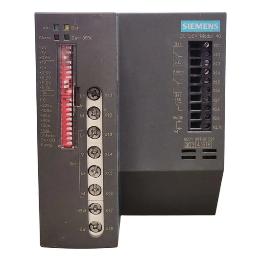 Siemens 6ep1931-2fc21 Módulo De Batería Sitop