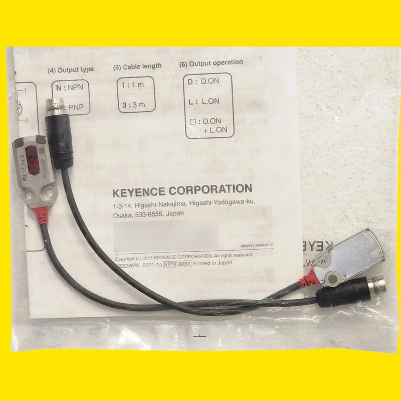 Keyence Pr-f51cp Sensor Fotoeléctrico Industrial