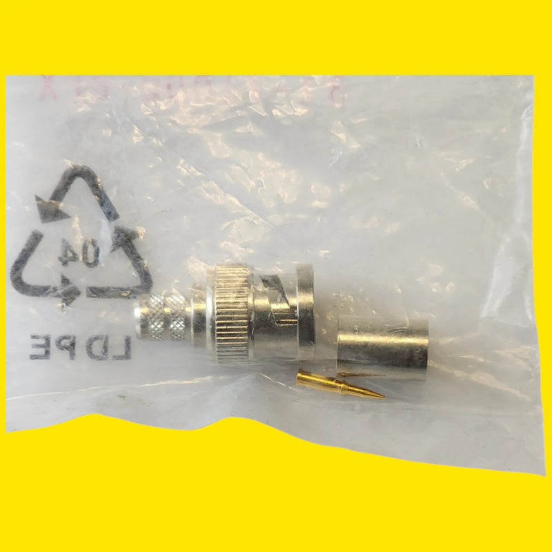 Amphenol Corporation 31-71000-rfx Conector Bnc Hembra Plateado