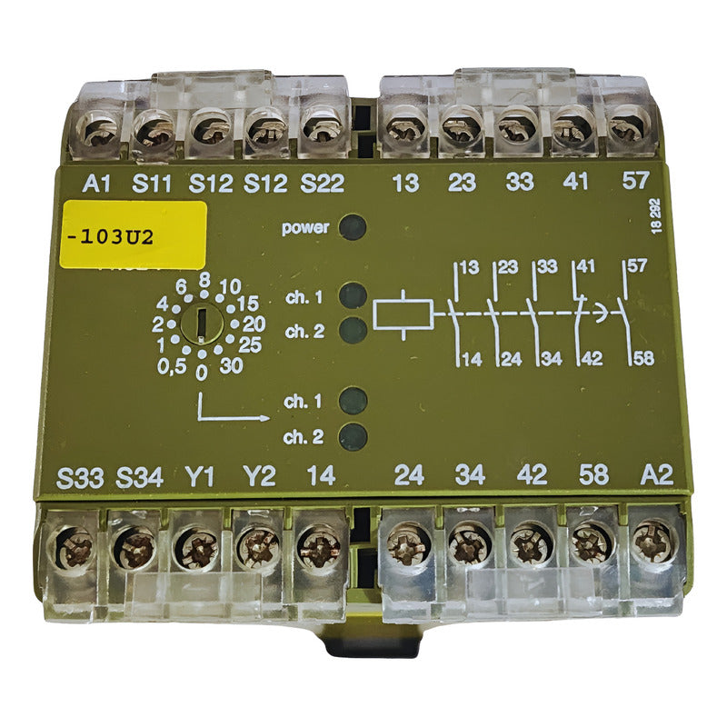 Pilz Pnoz V 30 S  24v Dc Relay 474790
