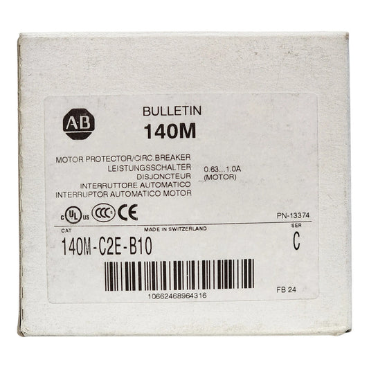 Allen Bradley 140m-c2e-b10 Guardamotor 50/60hz