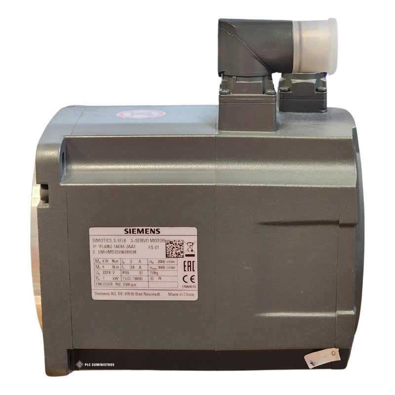 Siemens 1fl6062 1ac61 2aa1 Servo Motor
