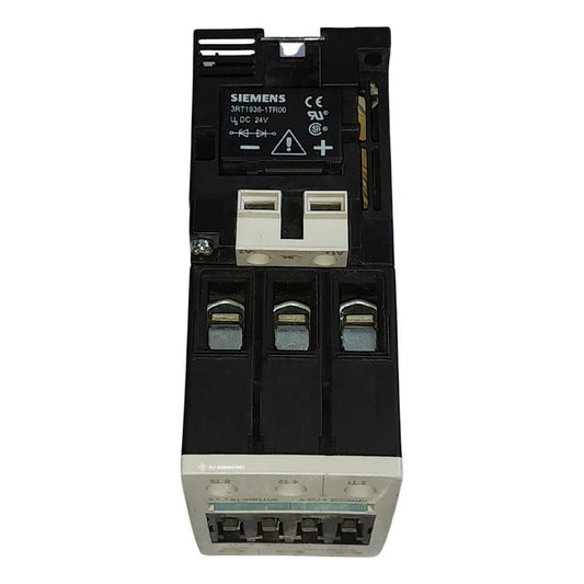 Contactor Siemens 3rt1036-1bb40 50a, 400vac Bobina 24vdc