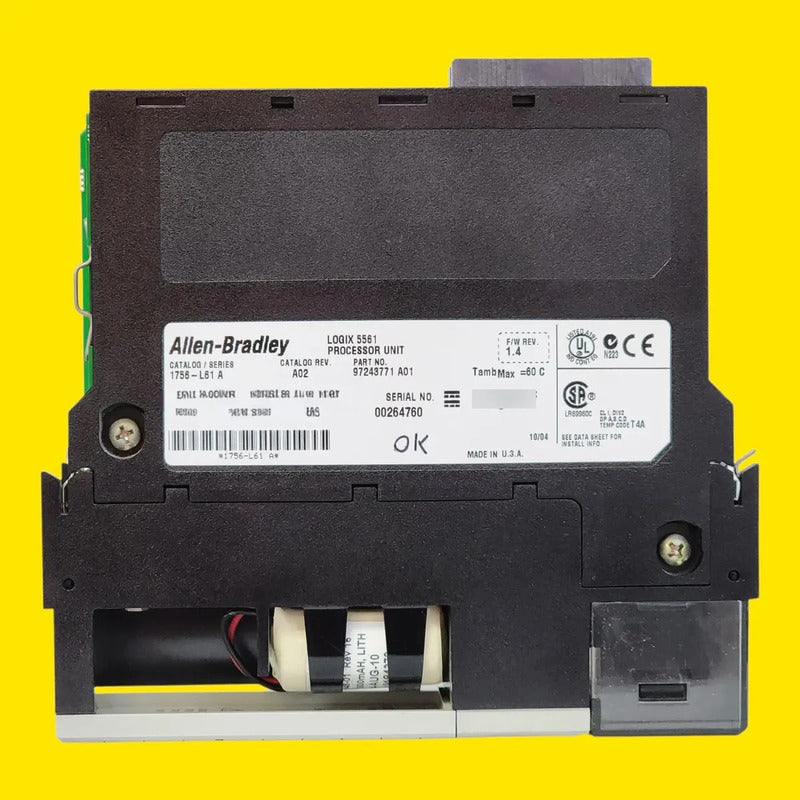 Allen-bradley 1756-l61 Controllogix 2 Mb Logix5561 Processor