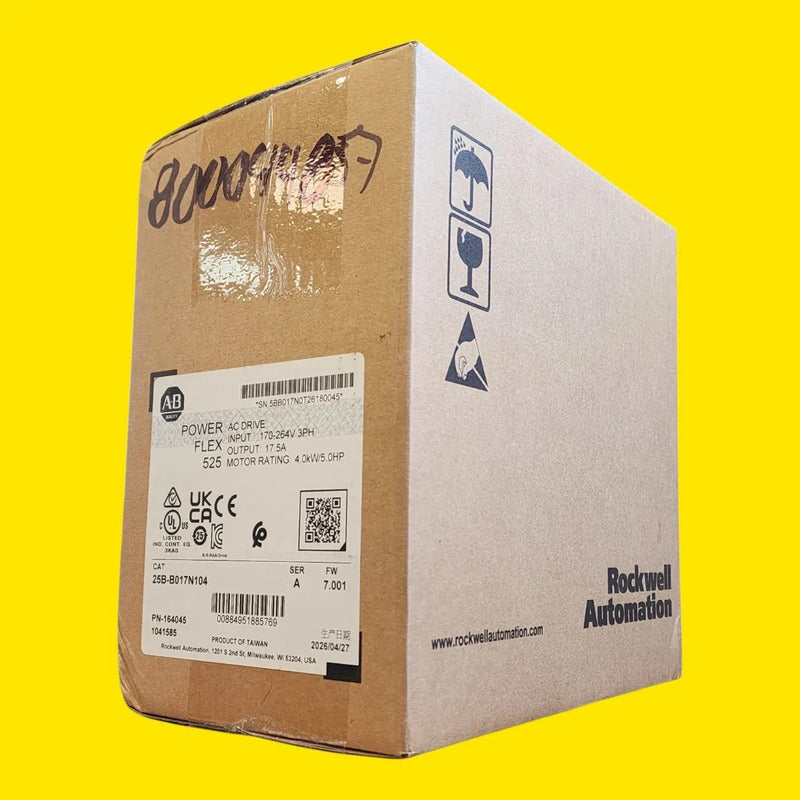 Allen-bradley 25b-b017n104 5hp/220vac Variador Powerflex
